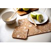 KitchenCraft Natural Elements Set of 4 Cork Coasters, 4 Biodegradable