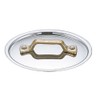 Sanho Sangyo PPT9201 UK Round Lid for Petit Pans, For 3.1 inches (8 cm), 18-8 Stainless Steel + Anodized China, China