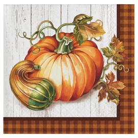 Creative Converting Party Creations Paper Napkin, Harvest Plenty