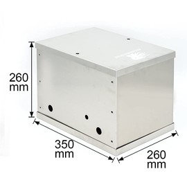 CNRAQR Complete Aluminum Battery Box Relocation Kit Universal Billet Race Off Road Kit fit for all cars