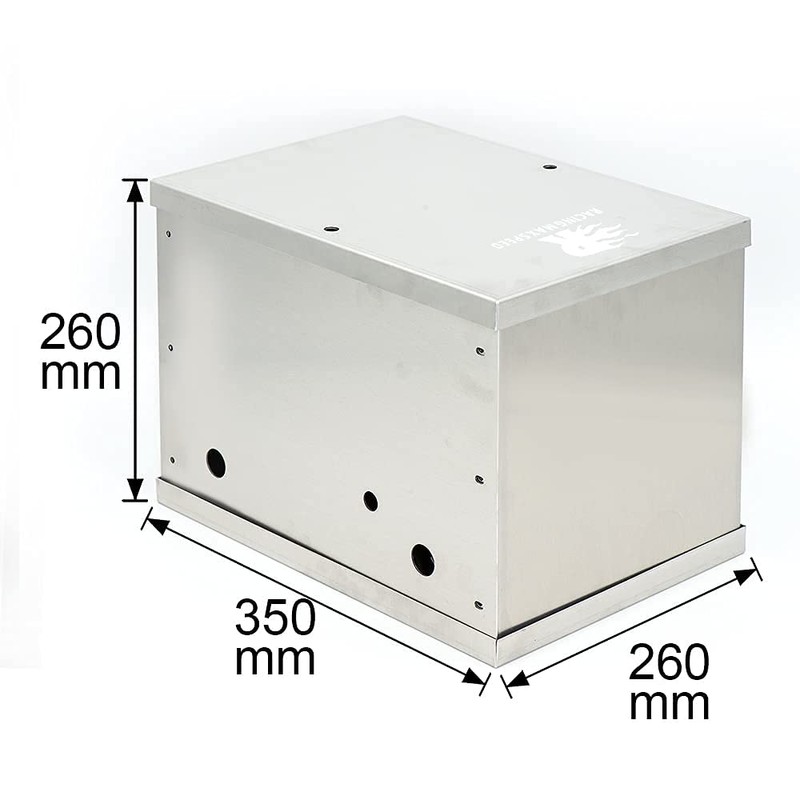 CNRAQR Complete Aluminum Battery Box Relocation Kit Universal Billet Race