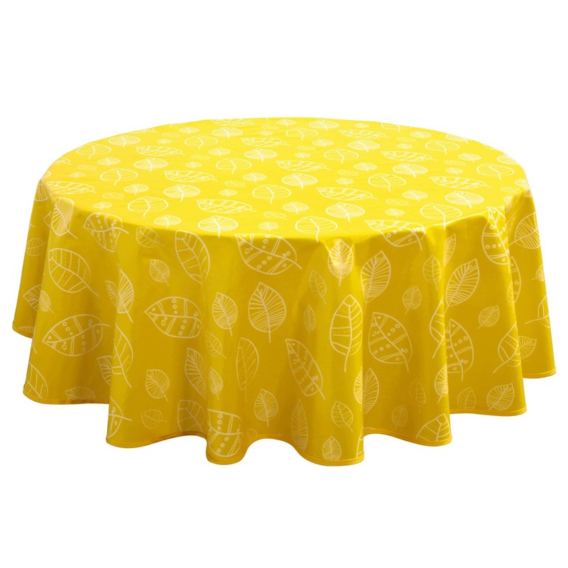 Home Direct Round Oilcloth PVC Wipe Clean Tablecloth 140cm 55"