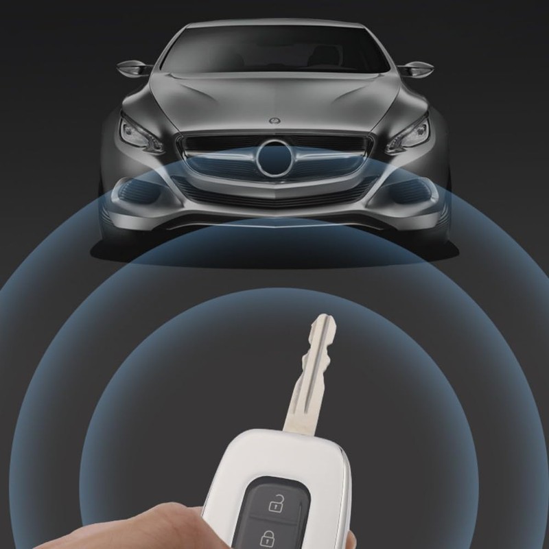 MEDZUK 5 Colours Key Case, Compatible with Dacia Sandero 3