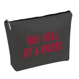 Tampon bag Period Pouch Sanitary Holder One Hell of a Week Gifts For Best Friend (One Hell of a Week bag)