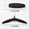 Foldable Wetsuit Hanger for Drying – Lightweight Plastic Design for