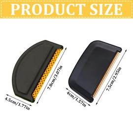 2 Stück Kamm aus Kaschmir, Fusselbürste, Fusselbürste für Kleidung, Fusselkugeln Entferner und Rasierer für Pilling, Kleidung, Strickwaren, Wollschals (B)