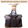 FENGDONG Weekender Bag Large Overnight Bag for Men Women Tote
