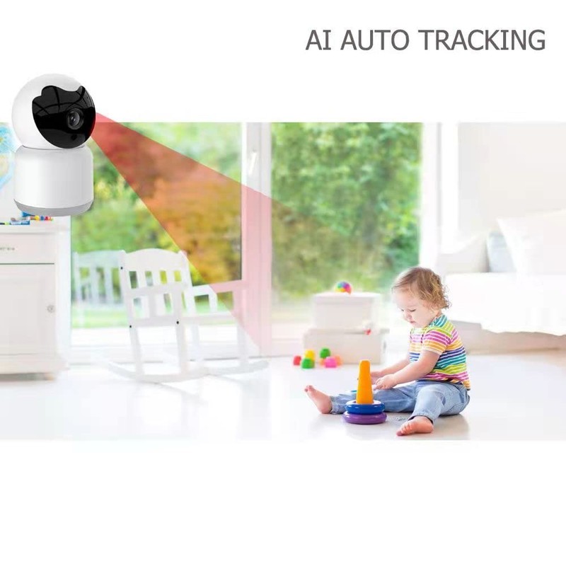 Bawofu Home Security Camera, Tuya 3MP Indoor Pan-Tilt Smart Camera