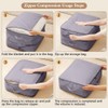 Compression Storage Bags,Ultra Space Saving Self Compression Organizer,Self Compression Storage
