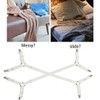 VIVIIHOO Bed Sheet Tie Down Straps - Adjustable Bed Scrunchie