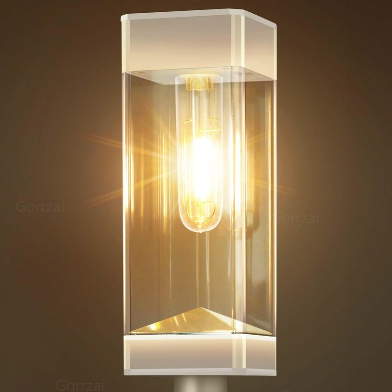 Gorrzai Solar Pathway Lights 8 Pack Solar Outdoor Lights with