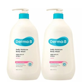 Dermave 더마비 데일리 모이스처 바디워시 프레쉬피치 880mlx2개 Dermabie Daily Moisture Body Wash Fresh Peach 880ml x 2