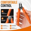 KATA Mini Flush Cutters, 5-Inch Wire Cutters Plier for Jewelry