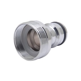 1 Piece Hose Connection Fitting M24 Male Thread Tap Adapter and M21 Female Hose Fitting Quick Connection Set for Garden Kitchen Washing Machine Universal Tap