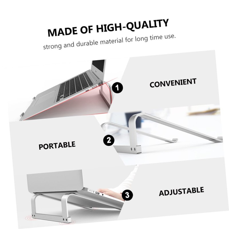 Operitacx Folding Laptop Stand Height Elevation Base for Tablet Portable