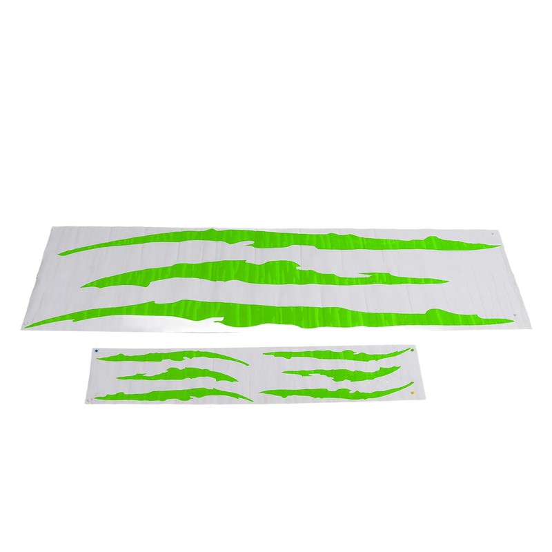2Pcs Car Hood Cover Sticker Claw Mark Style Universal Engine