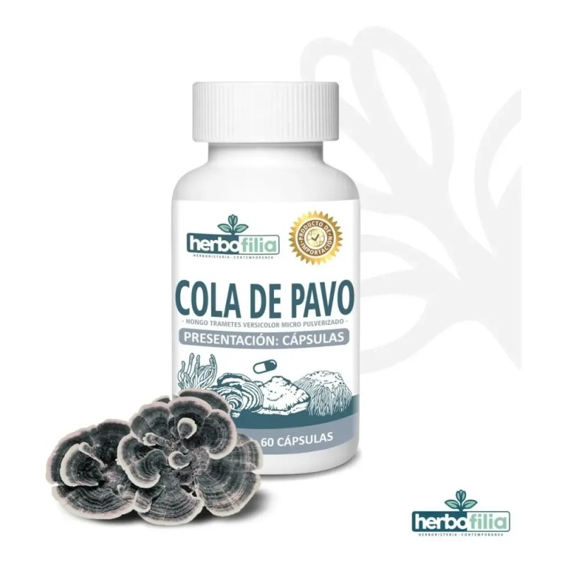 240 Caps Melena De León, Cola De Pavo, Cordyceps Y