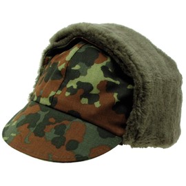 MFH Bundeswehr Winter Cap Flecktarn