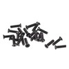 uxcell M2.5 x 10mm Phillips Screw Fastener Black for Laptop