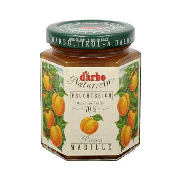 Darbo double fruit rose apricot jam 200g