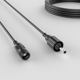 Biling Outdoor 10 Foot Extension Cable IP65 Waterproof, Extend Your Solar Products, for Solar Water Pump Air Pump Aerator Oxygenator Spotlights 22AWG