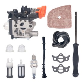 Mikatesi FS94R 4149 120 0602 Carburetor Kit FIT FOR STIHL FS94 RCEZ FS94RZ FS94R FS94RCEZ HL94Z HL94KZ KM94RCE KM94RZ Brushcutter with Air Filter Kit 4149-120-0602 Carb