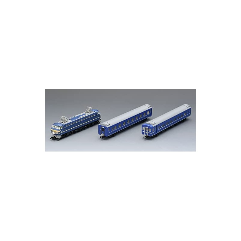 TOMIX 98388 N Gauge JR EF66 Type Blue Train Set