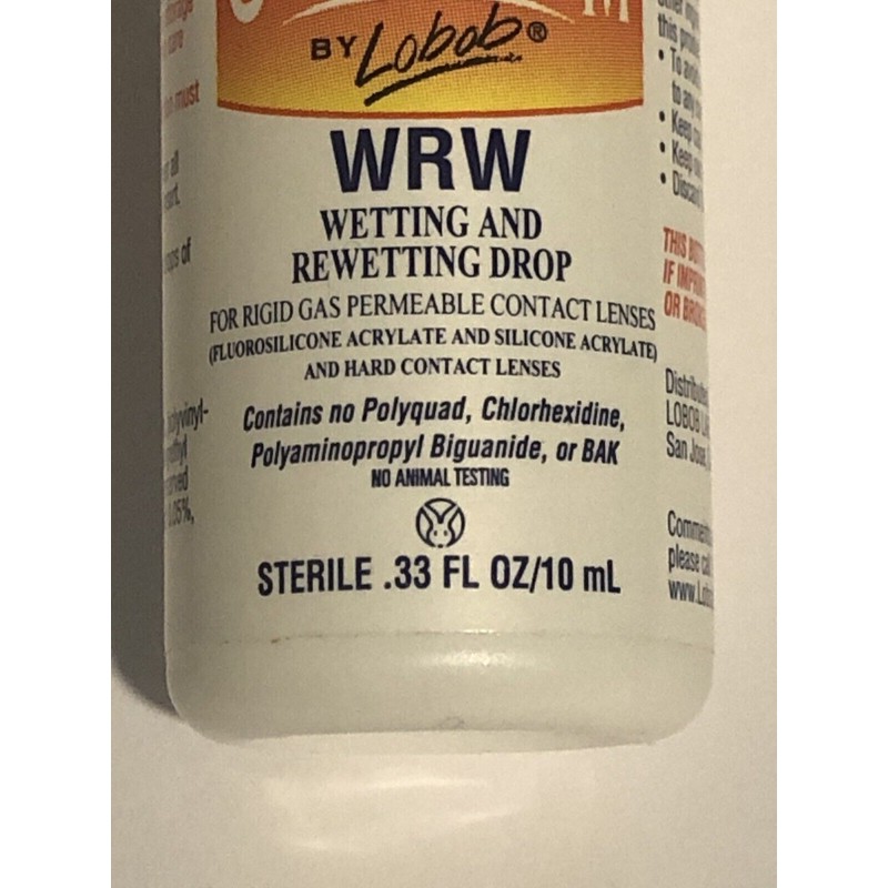 Optimum (1) Optimum Lobob WRW Wetting and Rewetting Drop .33