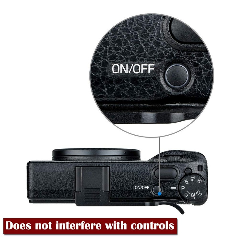 JJC Metal Thumb Grip Thumb Rest Ricoh GR IIIx GR