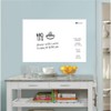 Wall Pops Large White Message Board, 36x24 Inch