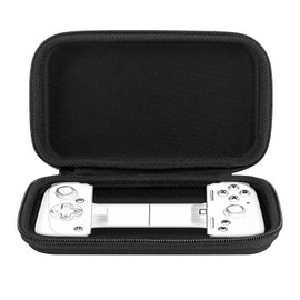 Geekria Mobile Gaming Controller Carrying Case Compatible with Razer Kishi V2 Game Controller Accessories, Gaming Box, Travel Case, Portable Storage Bag (Black)