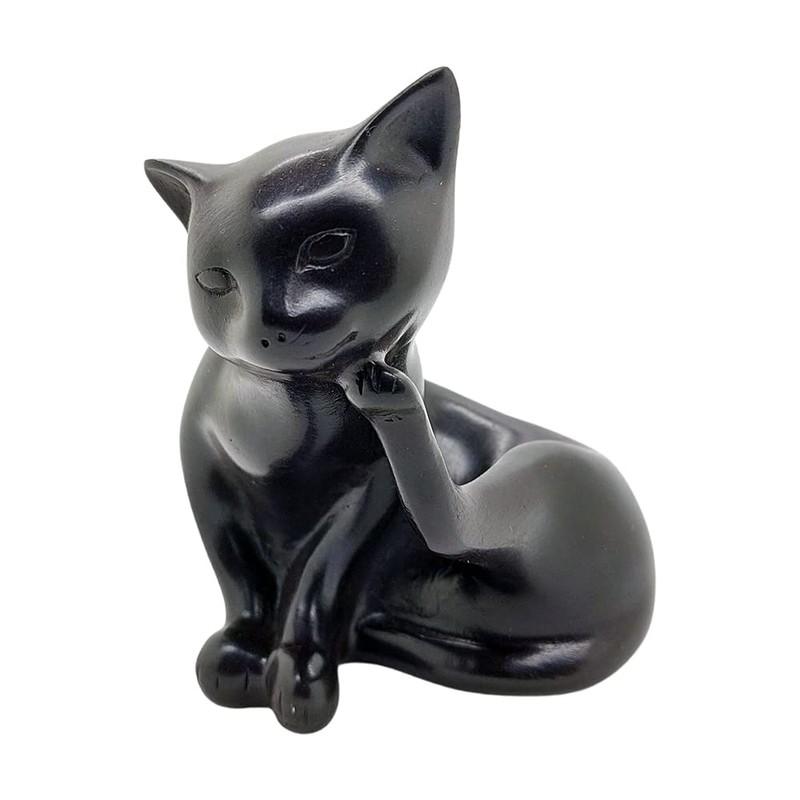 Vie Naturals Resin Figurine, Cat, Multicolor, One Size
