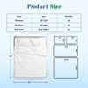 Kmall Disposable Sheets for Travel Queen Size, Disposable Bedding Sheet