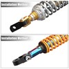 F FIERCE CYCLE Pair 3cm Motorcycle Rear Shock Absorber Height