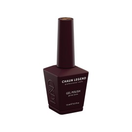 Chaun Legend Gel Nail Polish | Heart Beet LG5222 (jet black) | Soak Off UV LED Cure Gel Polish High Gloss 15ml