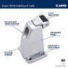 Kason 0056 Safeguard Latch Strike, 3 to 4 Inch Offset,