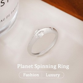 BQKBX Planet Spinning Ring (9)