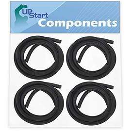 4-Pack 154827601 Dishwasher Tub Gasket Replacement for Frigidaire Dishwasher - Compatible with Part Number AP5690109, 154211801, 154219501, 154561001, 154561002, 154782401, 154845301, 2705419