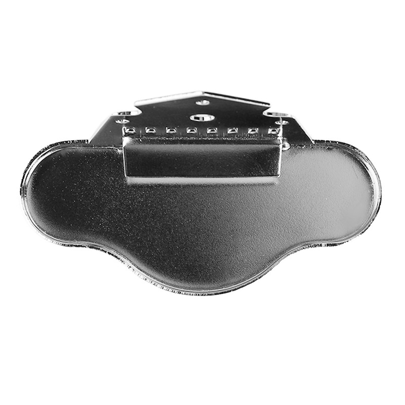 Mandolin Tailpiece Chrome Replacement Zinc Alloy Guitar Parts Instrument Accessories