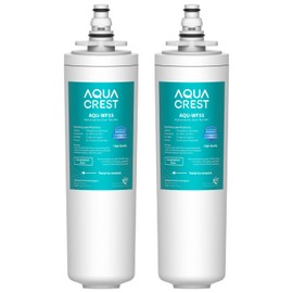 AQUACREST 9601 Water Filter, Model No.AQU-WF55. Replacement for Moen 9601 ChoiceFlo 9600, 9602, 9500, 9501, 9502, Fits F87400, F7400, F87200, 77200, CAF87254, S5500 Series of Moen Faucets (Pack of 2)