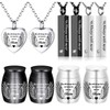 10Pcs Urn Necklace for Ashes Cremation Jewelry Heart Necklace Stainless