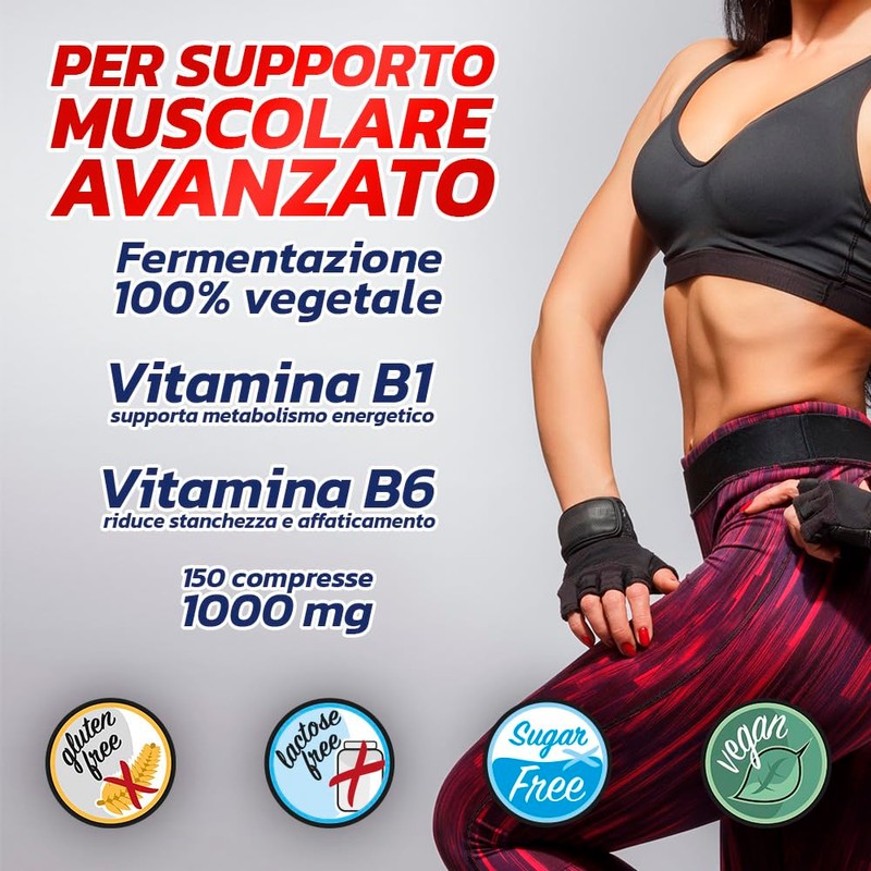 PROLABS – Bcaa Aminoacidi Ramificati Compresse 8.1.1, Amminoacidi 100% Veg