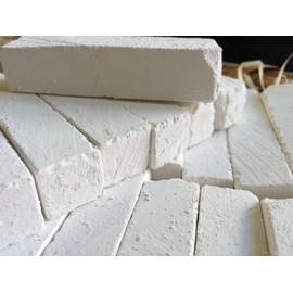 UCLAYS SAWN edible Chalk chunks natural for eating, 7 oz (210 g)