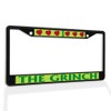Metal Insert License Plate Frame I Love The Grinch B