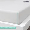 LivinEase Classic Fitted Sheet (White, Double (Pack of 5))