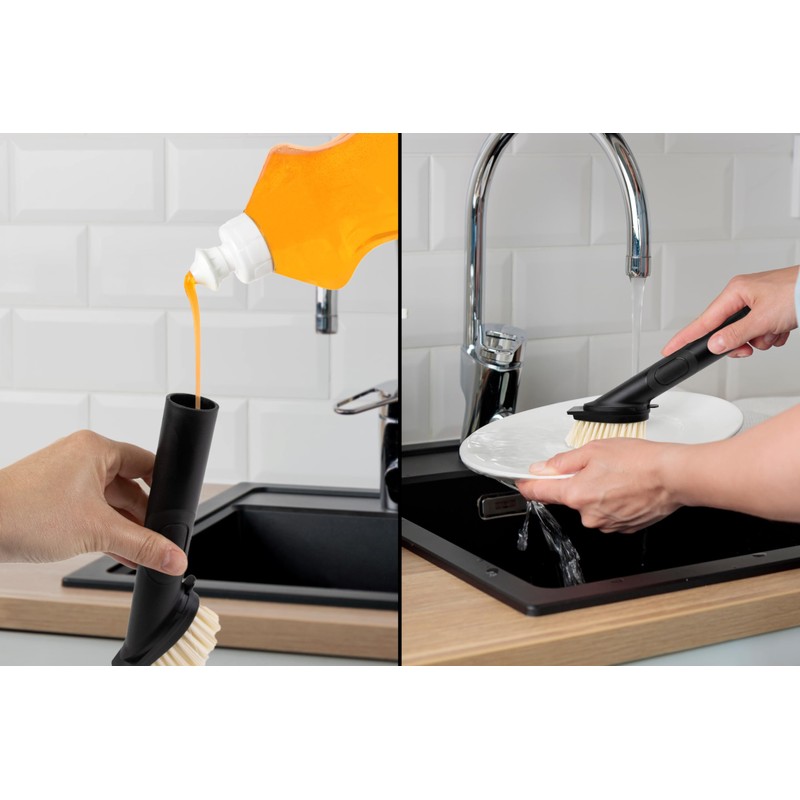 Tidy House Eco Soap Dispensing Brush Set