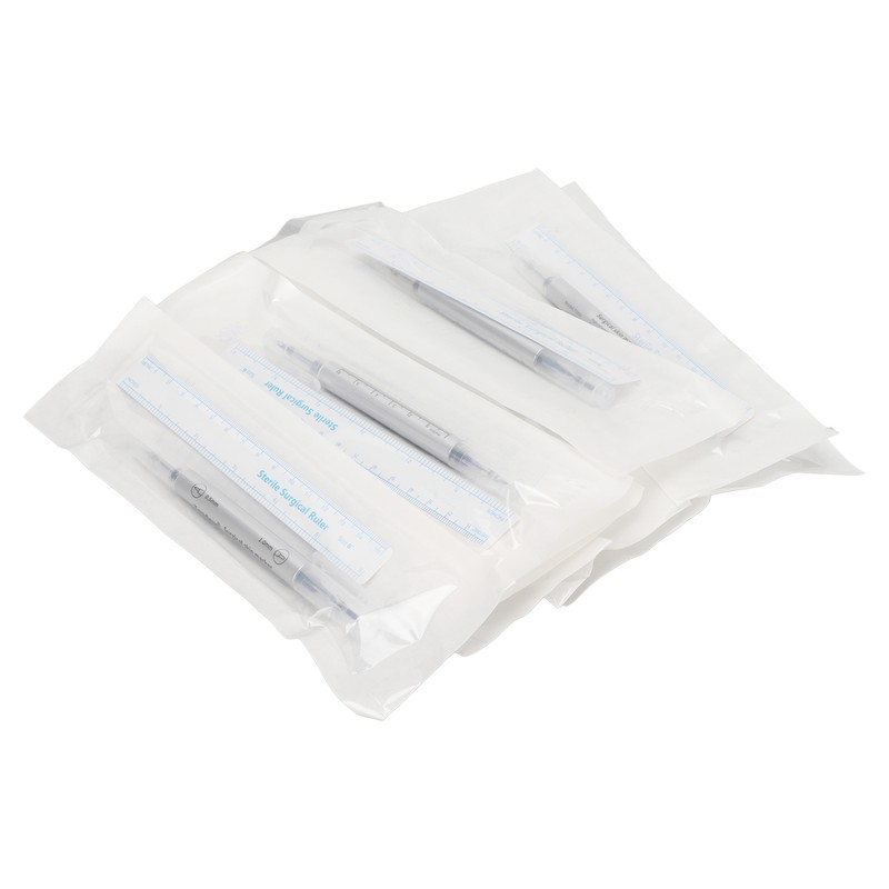 10pcs Microblading Tattoo Marker Pen Gray Skin Marker Pen Paper