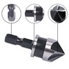 Leful 3 pcs 1/4 Inch Hex Shank, Countersink Drill Bit