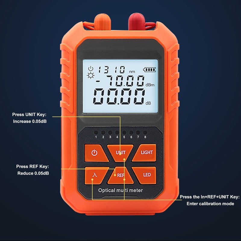 ‑50 to +26dbm 15KM Visual Fault Locator FC SC ST