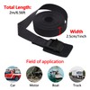 Modixun 2Pack Heavy Duty Lashing Straps with Thick Protective Pad,
